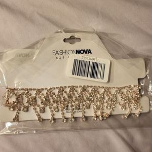 Fashion Nova, OS, rose gold chain choker